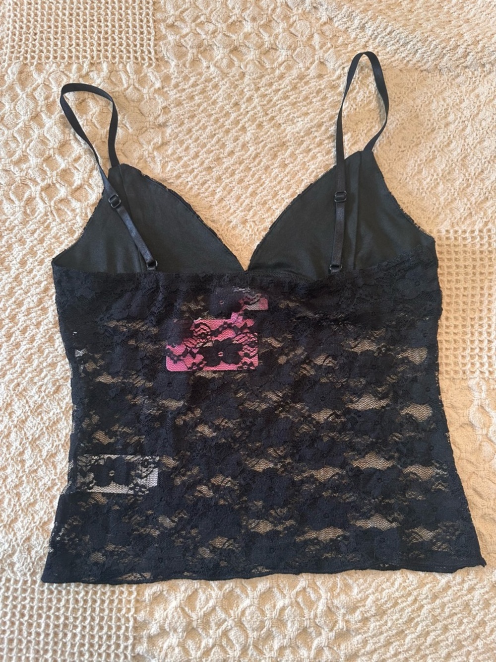 NWT Edikted Black Lace Camisole Top - Picture 2 of 11